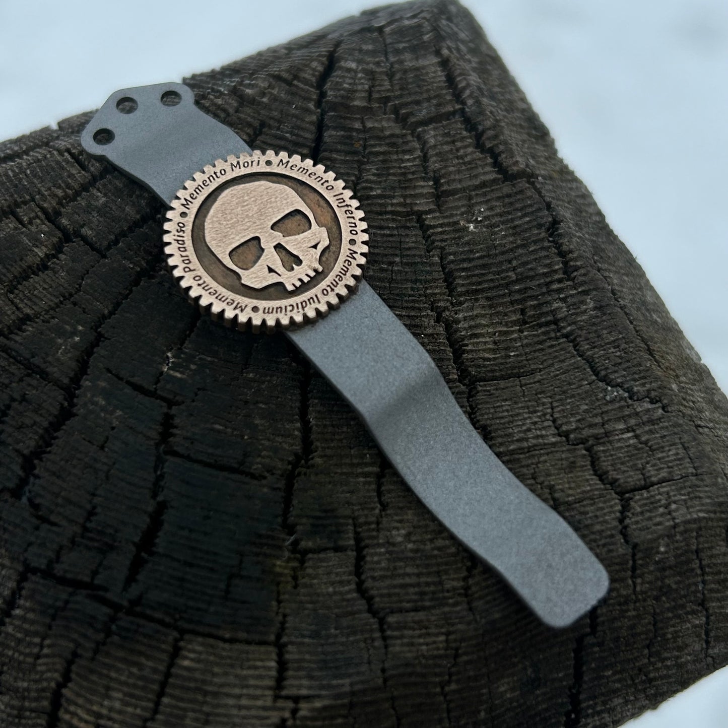 3D Bronze Pendant Clip