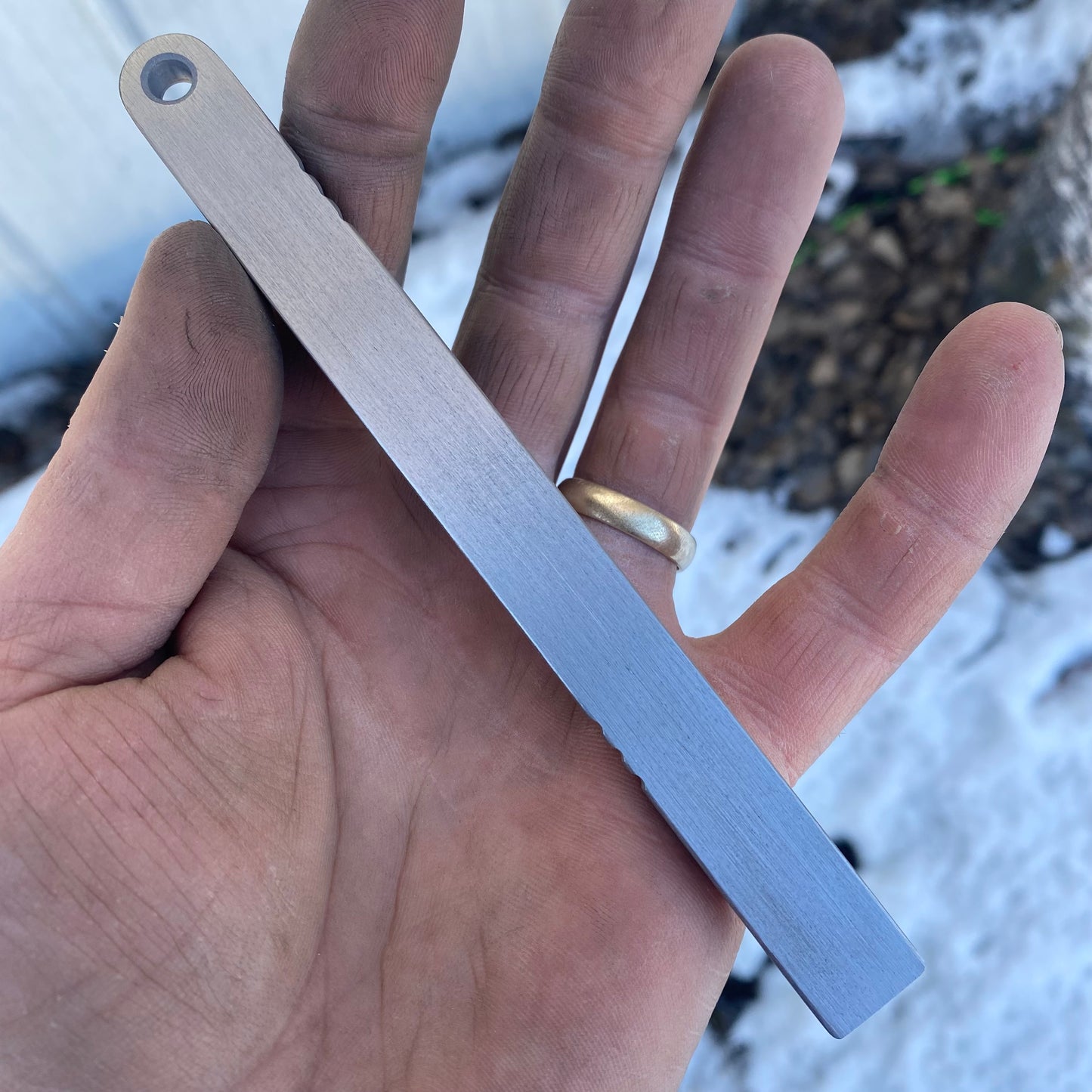 Titanium Prybar