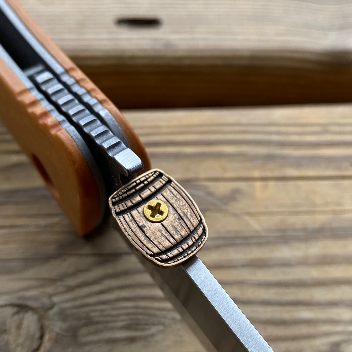3D Oak Cask Thumbdisc