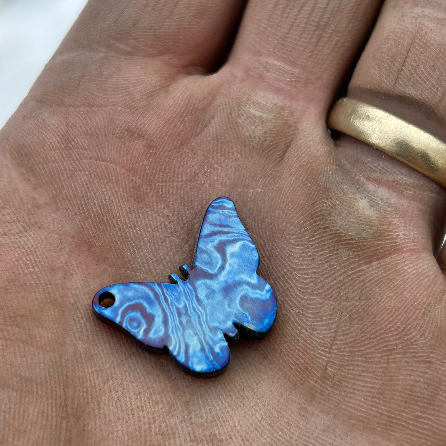 Timascus / Mokume Pendants