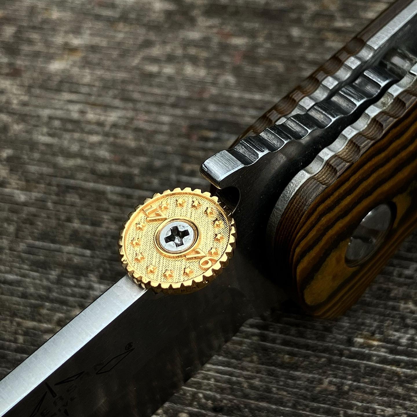 18k Gold Plated 1776