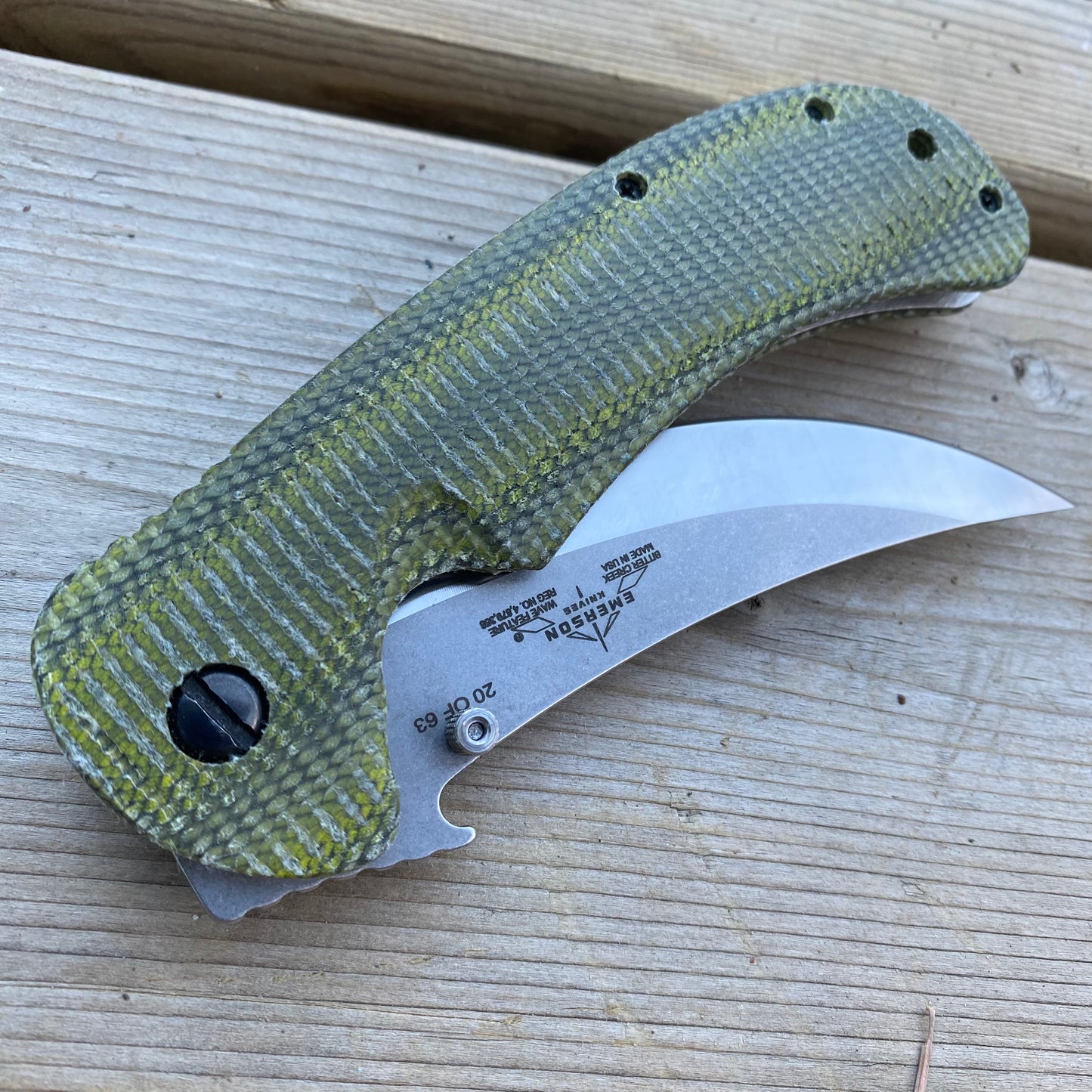 Bitter Creek Handles - Green FireHose