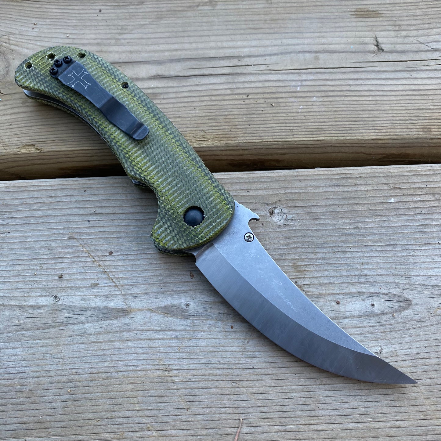Bitter Creek Handles - Green FireHose