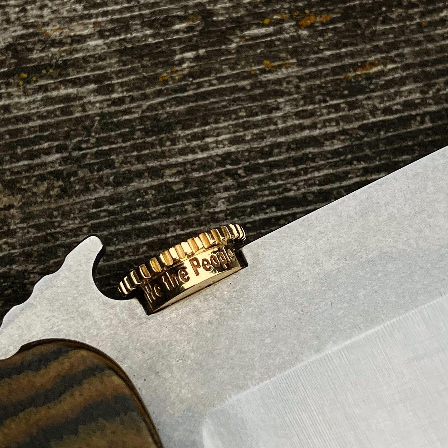 18k Gold Plated 1776