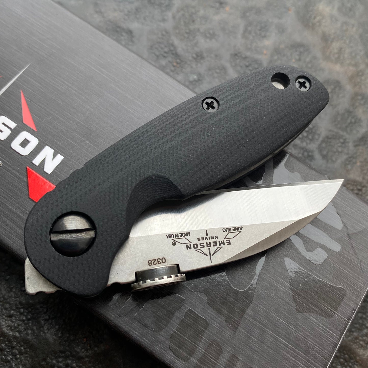June Bug Handles - Contoured Black G10