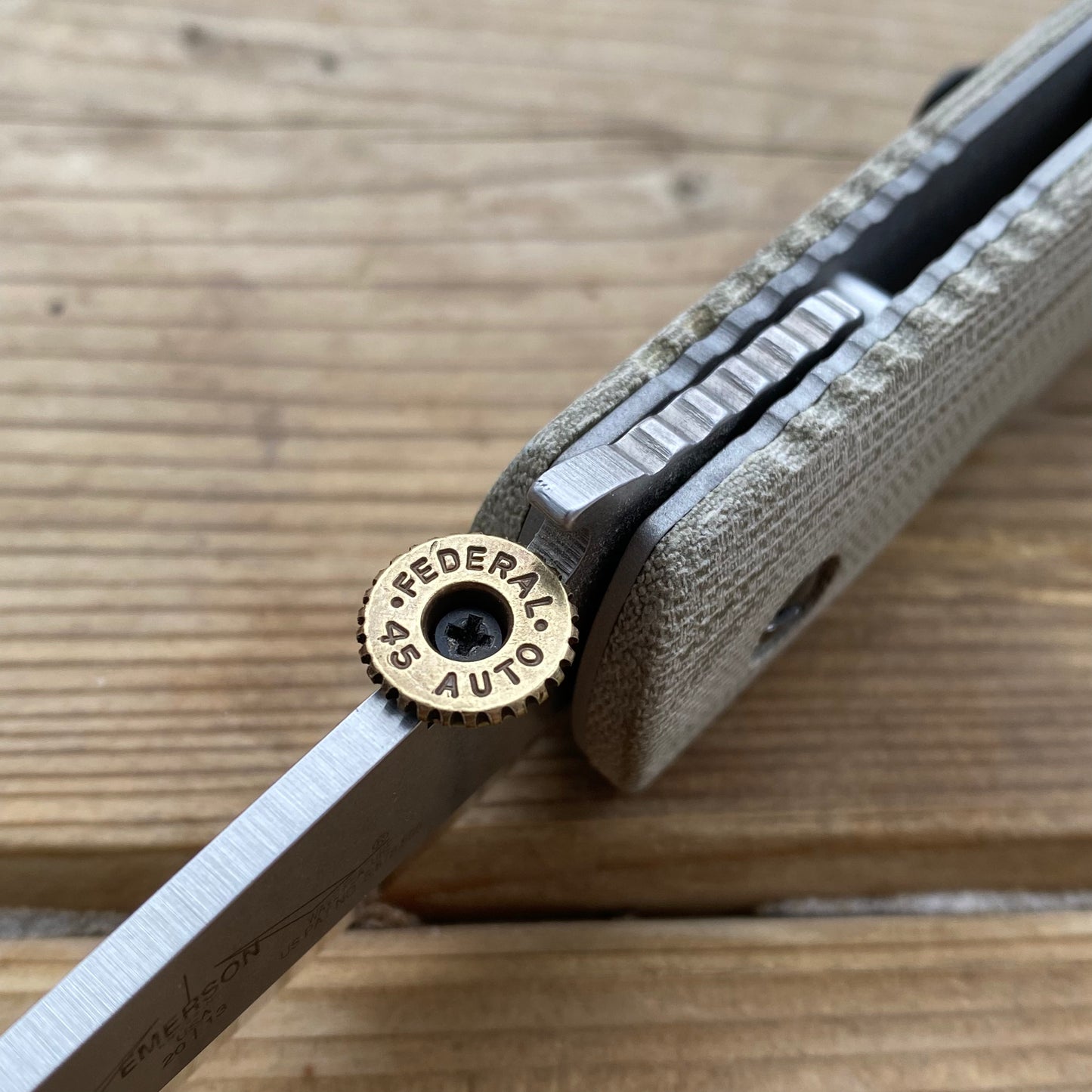 45 Federal brass Disc