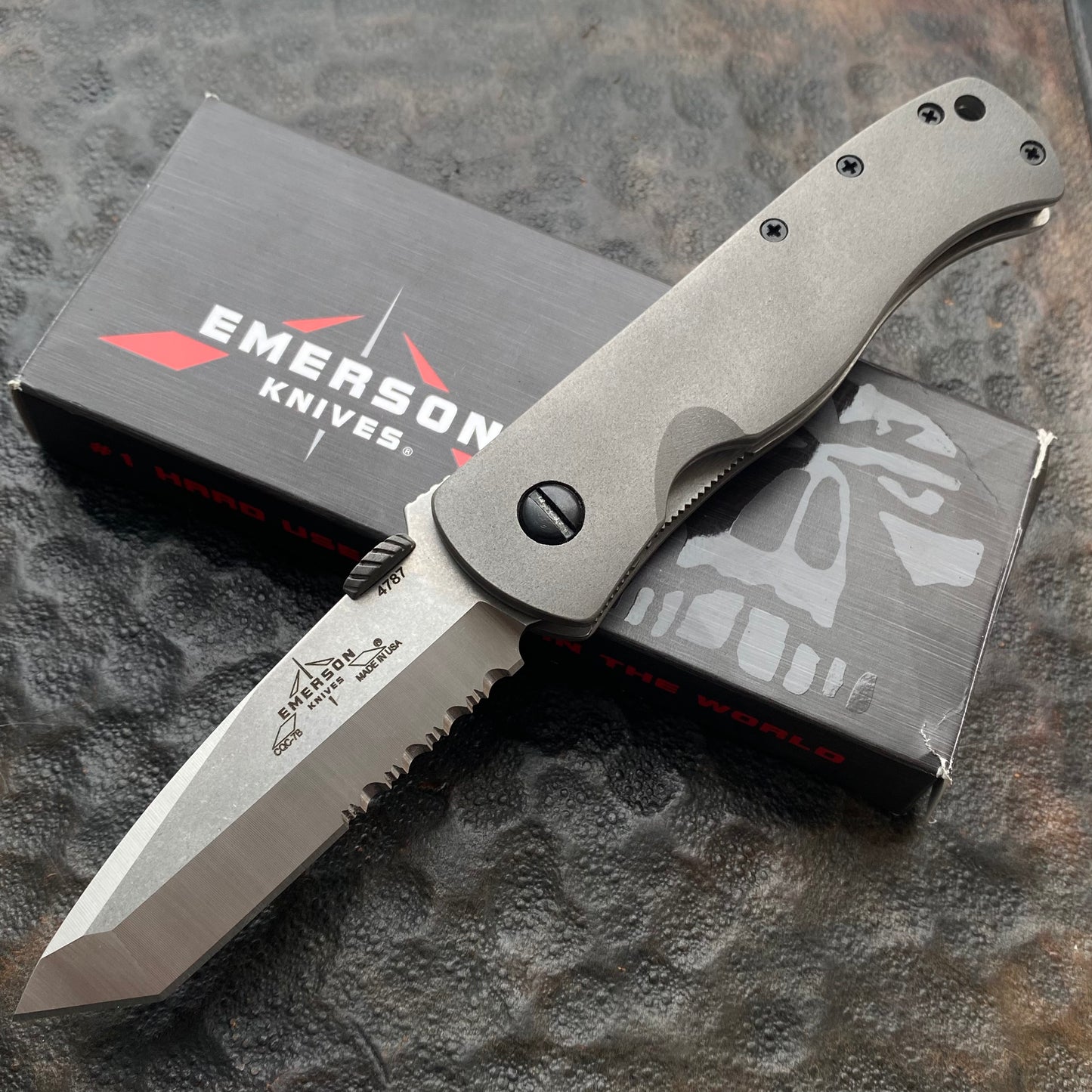 Titanium Handles - Fully Contoured - CQC7