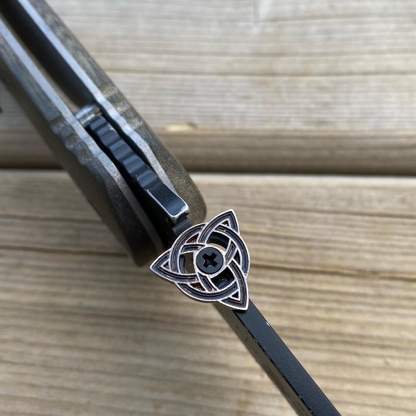 Trinity Knot 3D Thumbdisc