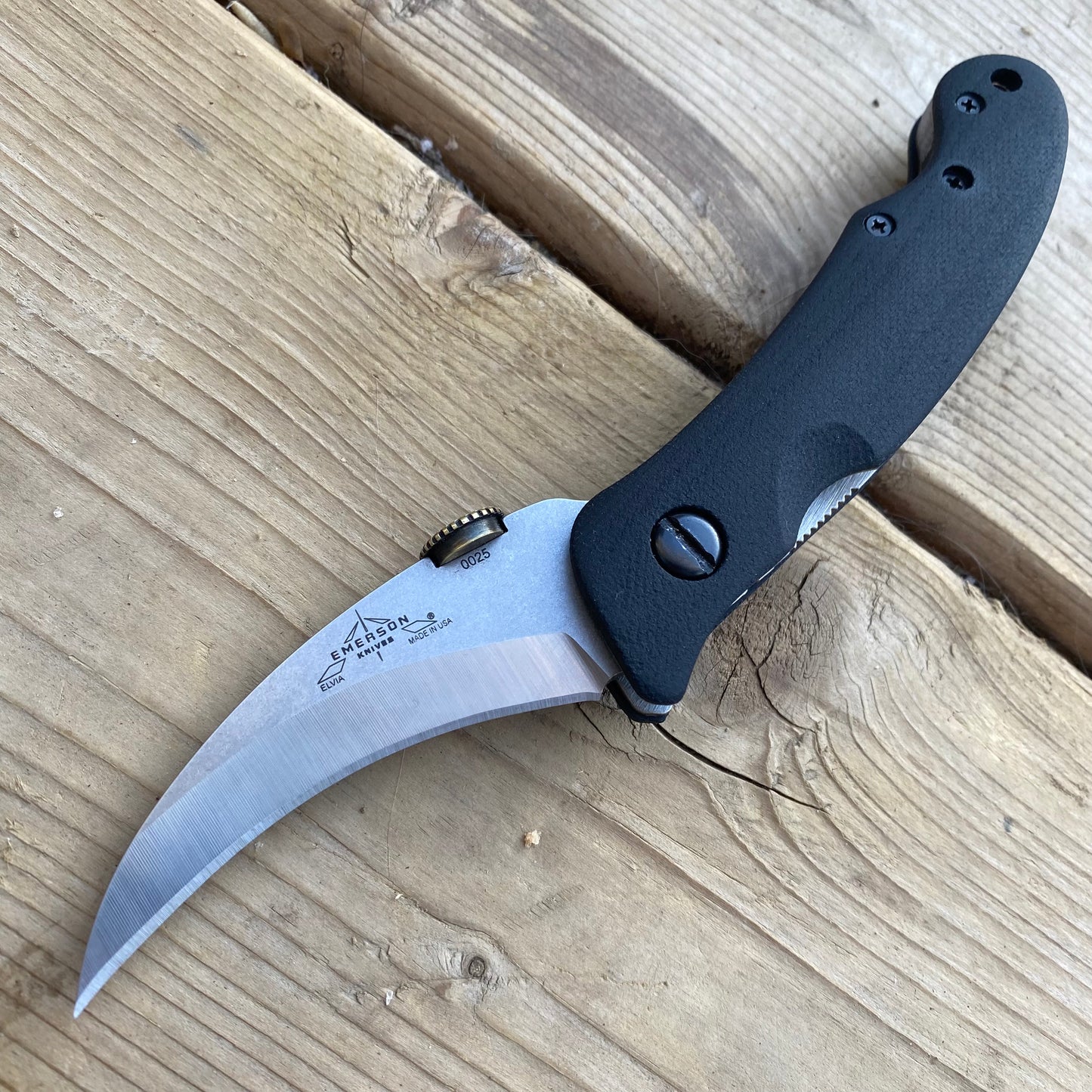 Elvia Handles -Canvas Micarta