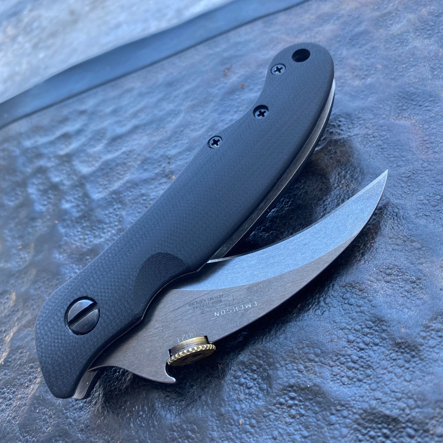 Elvia Handles - Double Black g10