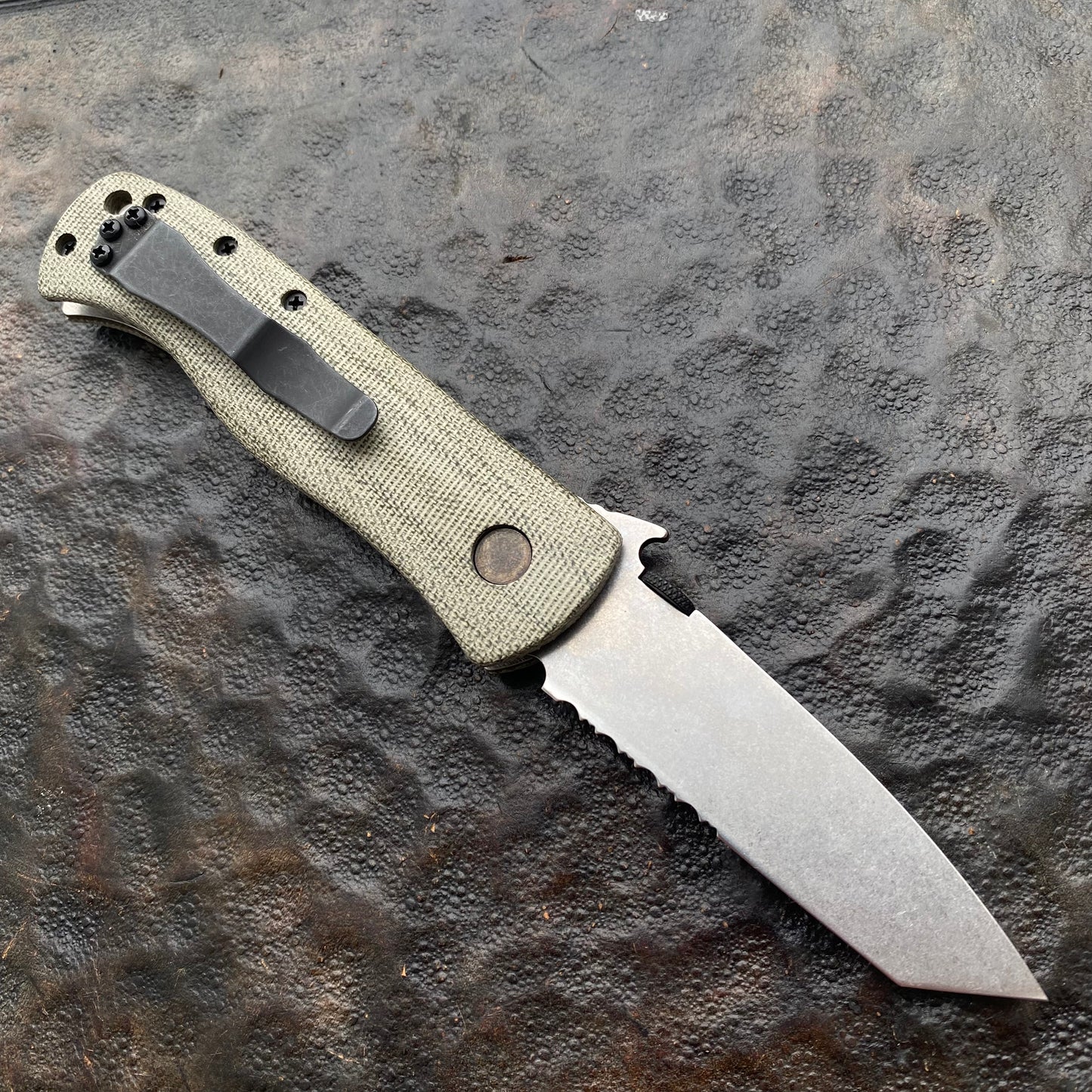 CQC7 stand-off model - Canvas Micarta