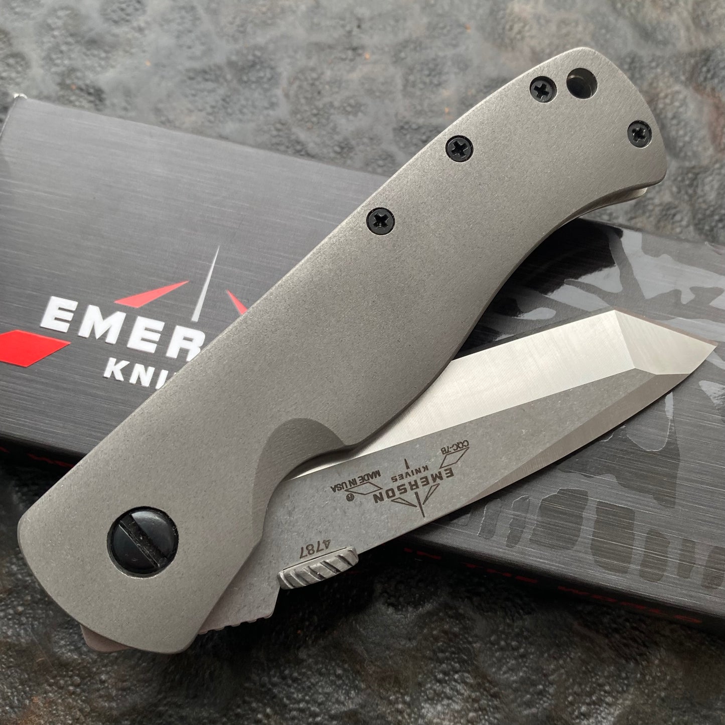 Titanium Handles - Fully Contoured - CQC7