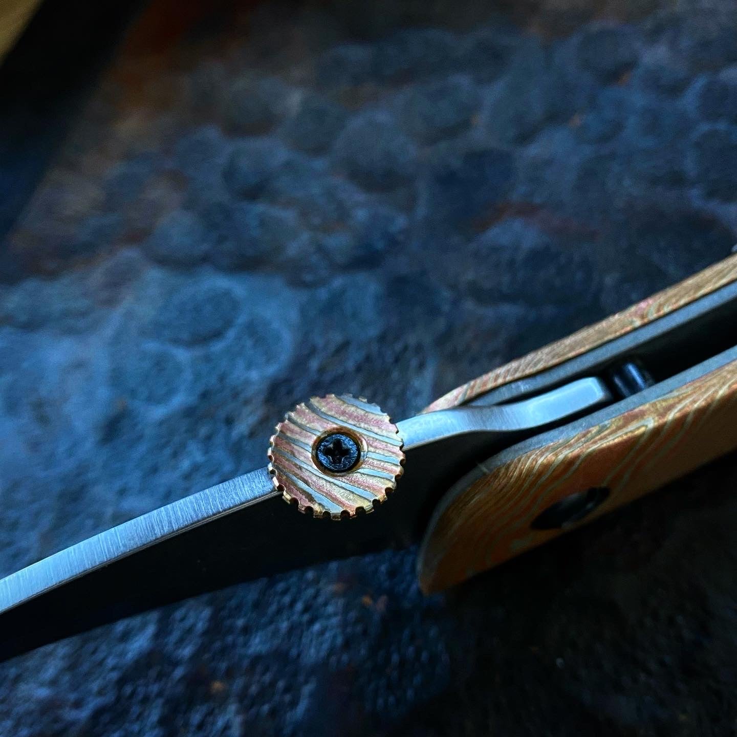 Mokume oversized disc