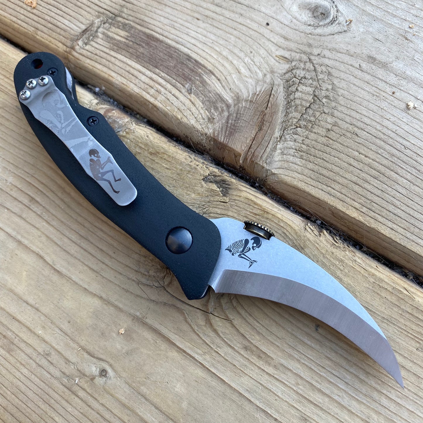 Elvia Handles -Canvas Micarta