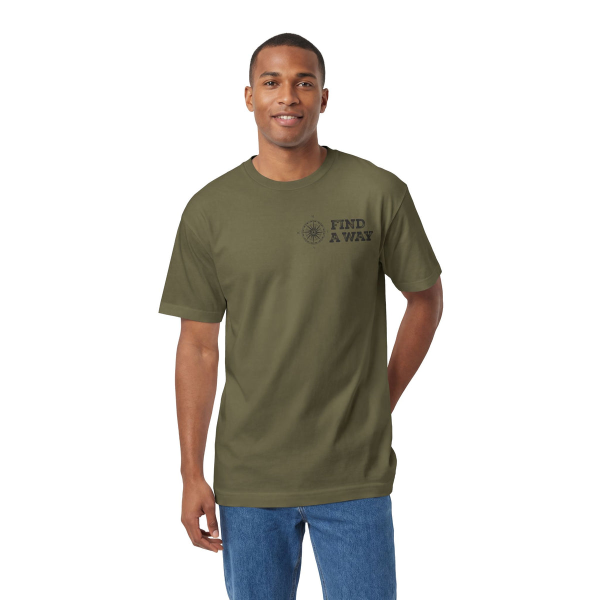 Find a Way Compass Graphic T-Shirt