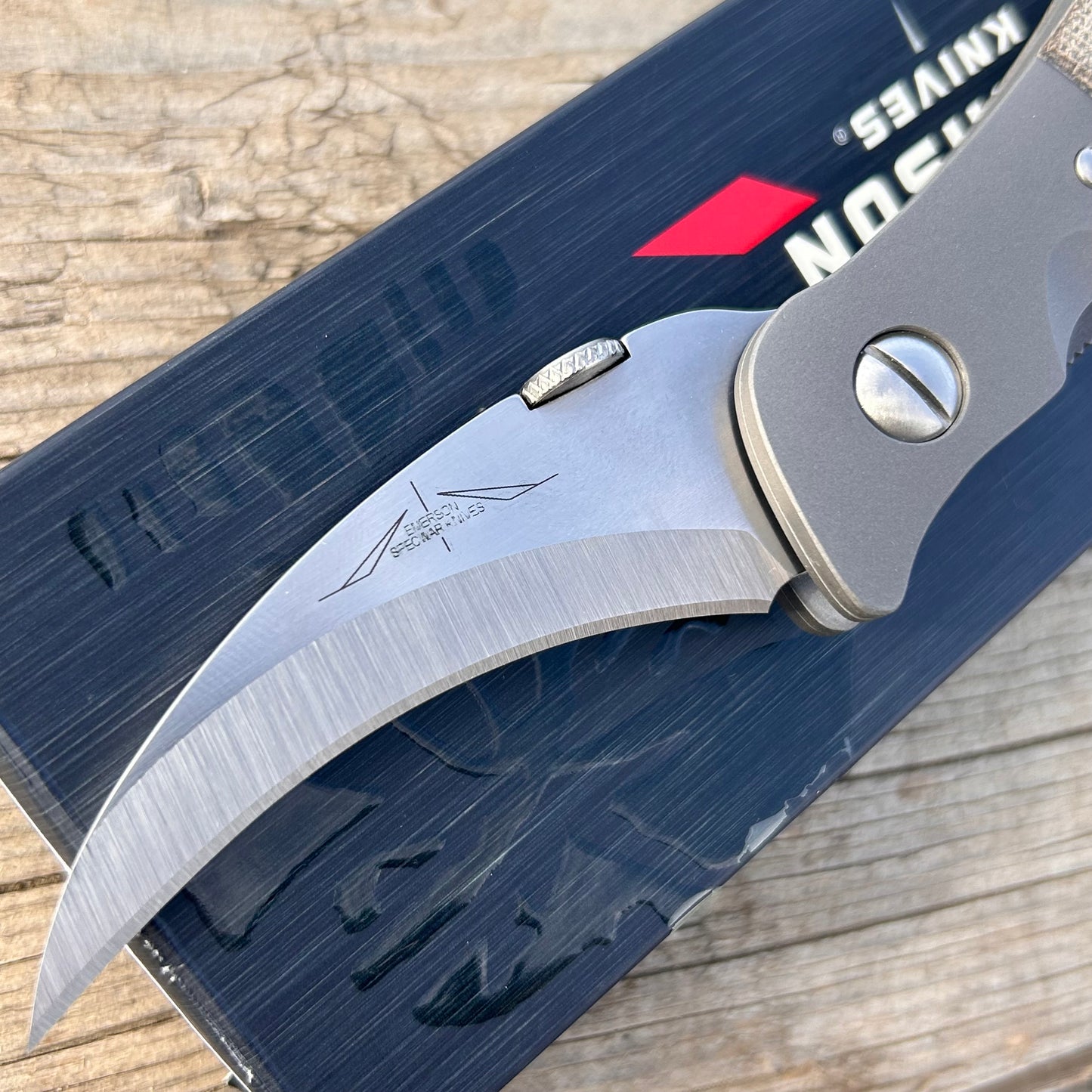 Custom Ernest Emerson Elvia