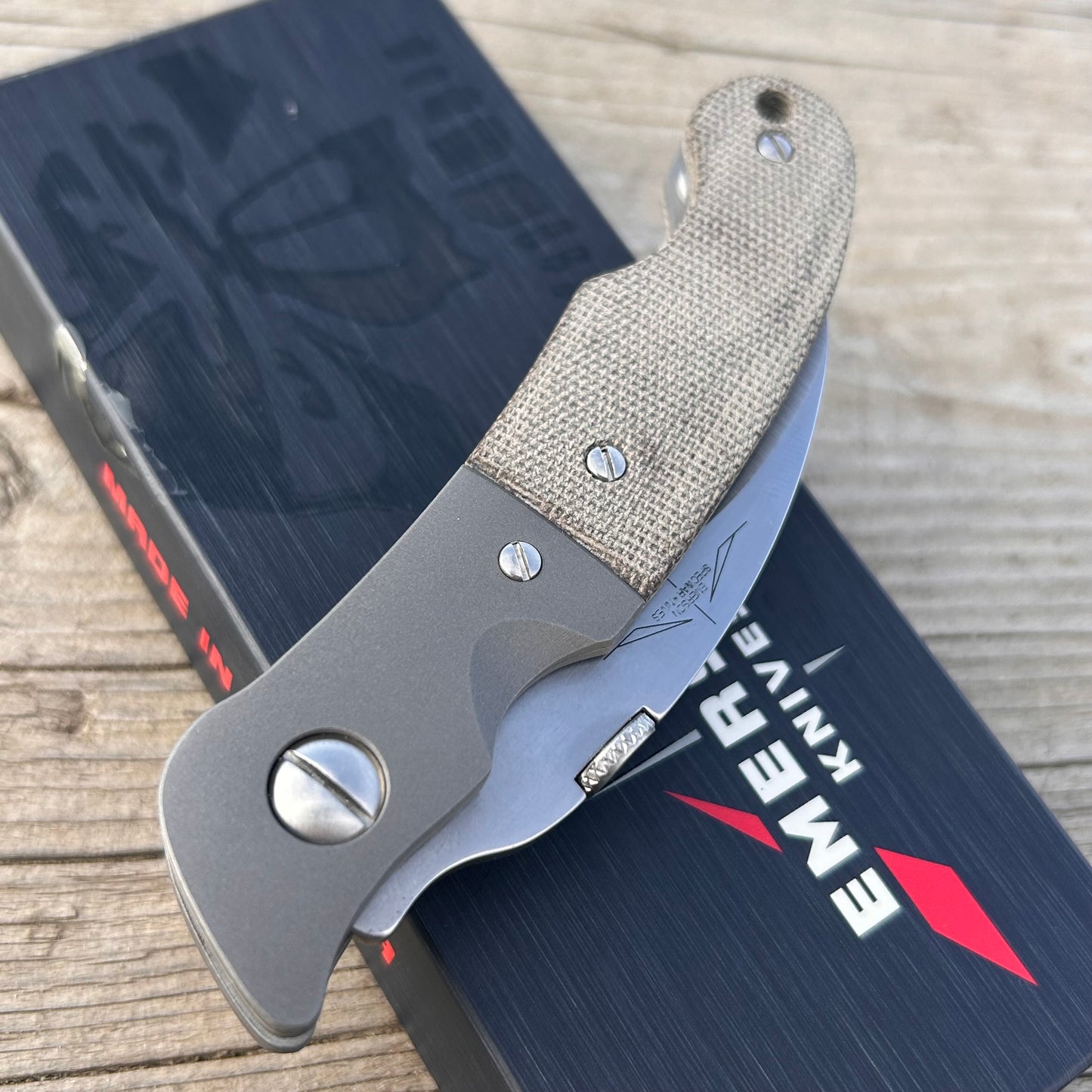 Custom Ernest Emerson Elvia