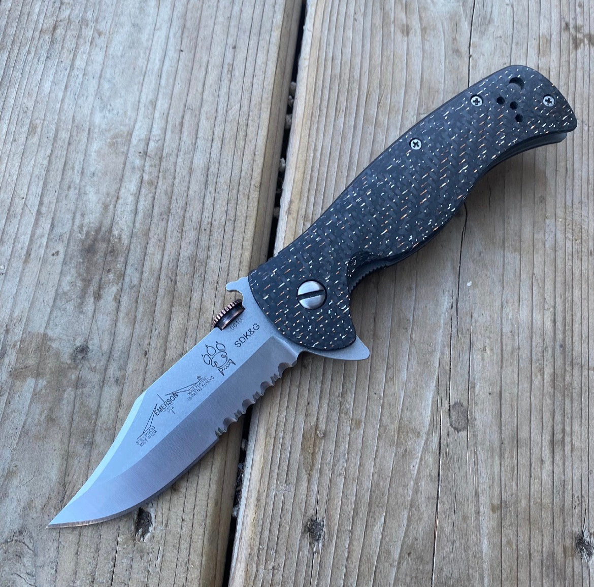 • Pre Order • Copper Weave Carbon Fiber