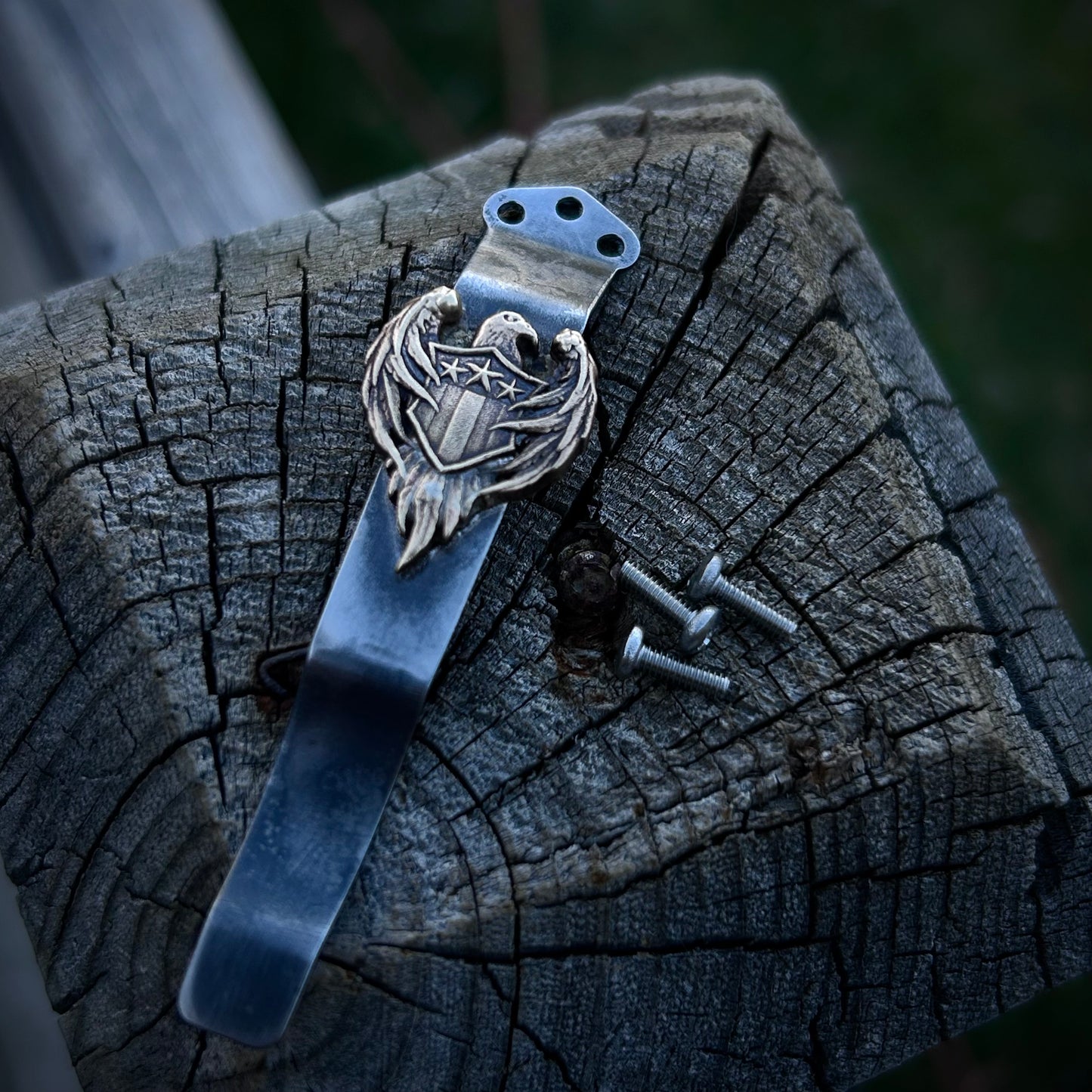 3D Bronze Pendant Clip