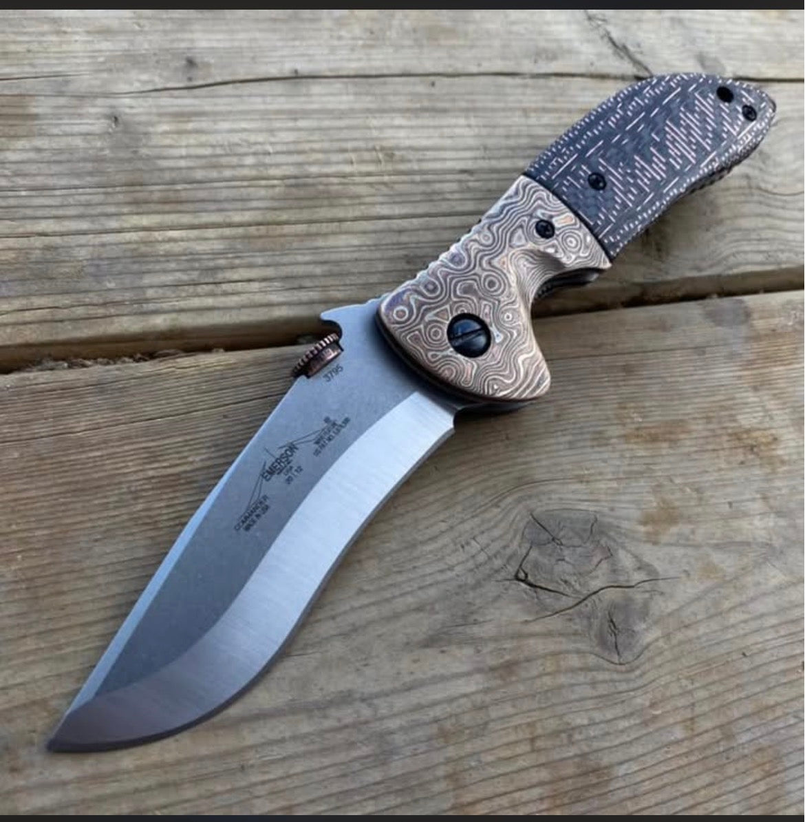 • Pre Order • Copper Weave Carbon Fiber