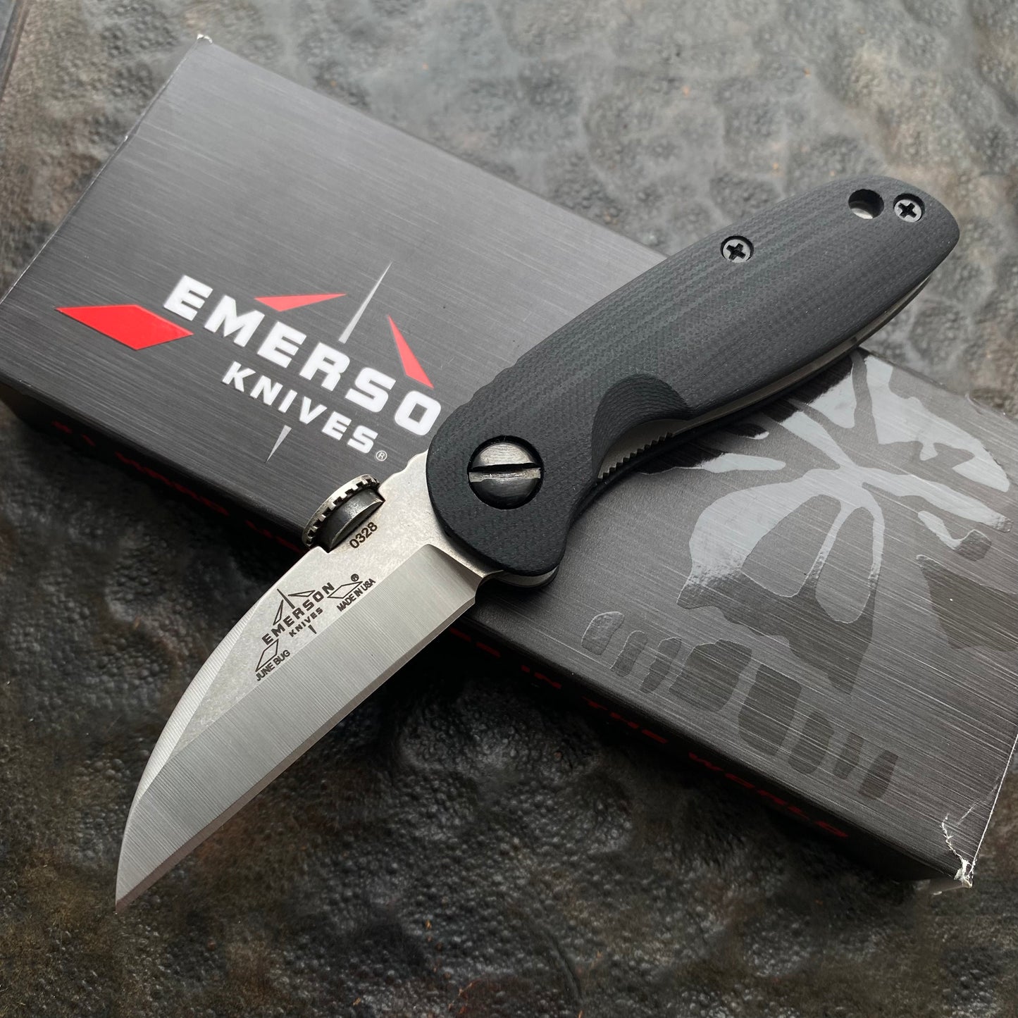 June Bug Handles - Contoured Black G10